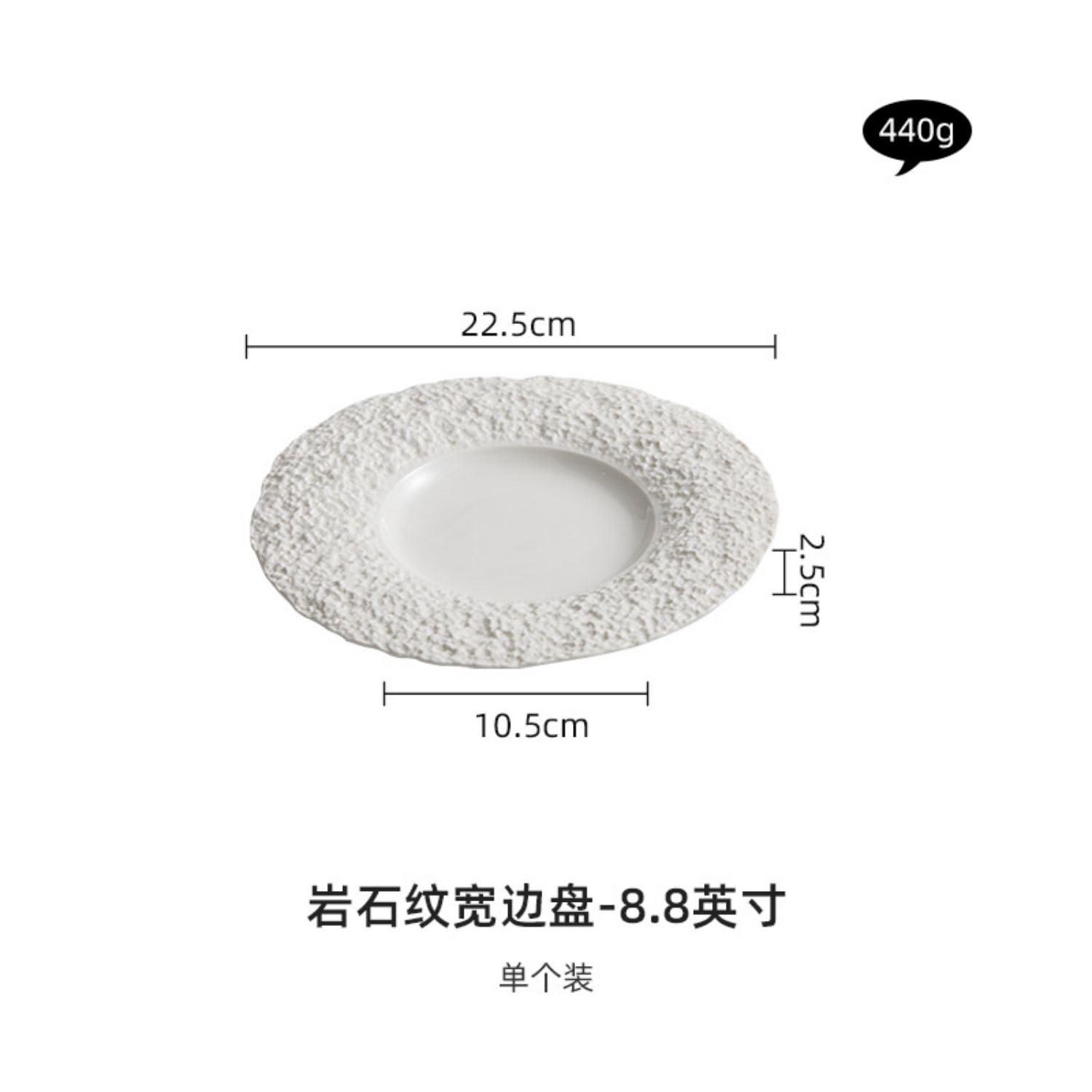 Thcbme /kitchen plates and bowls plate set rectangle plates/8.8