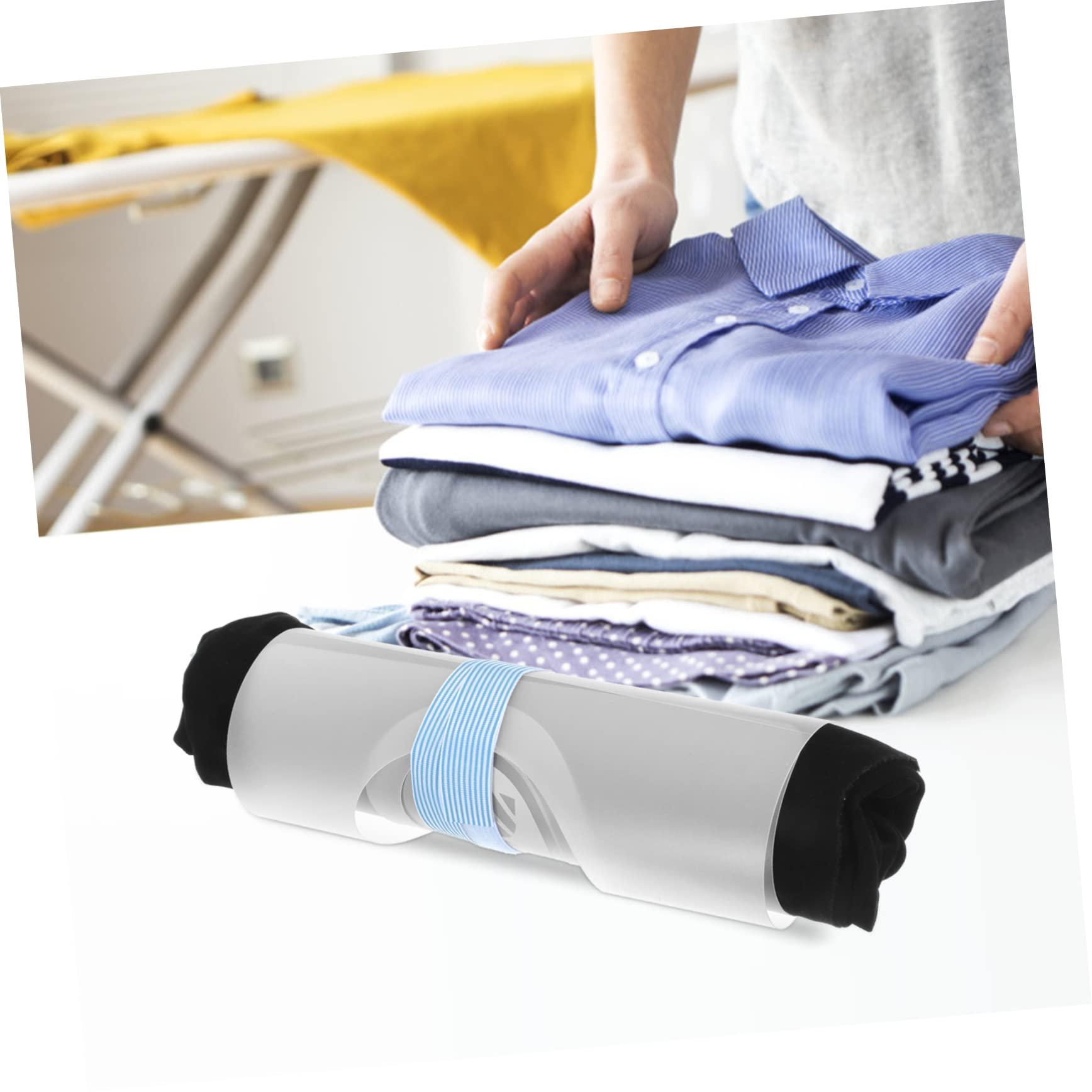 PRETYZOOM PRETYZOOM 10pcs T-Shirt Folder Folding Boards for Clothing Easy to Use Laundry Organizer Compact Portable Blue Shirt Folder
