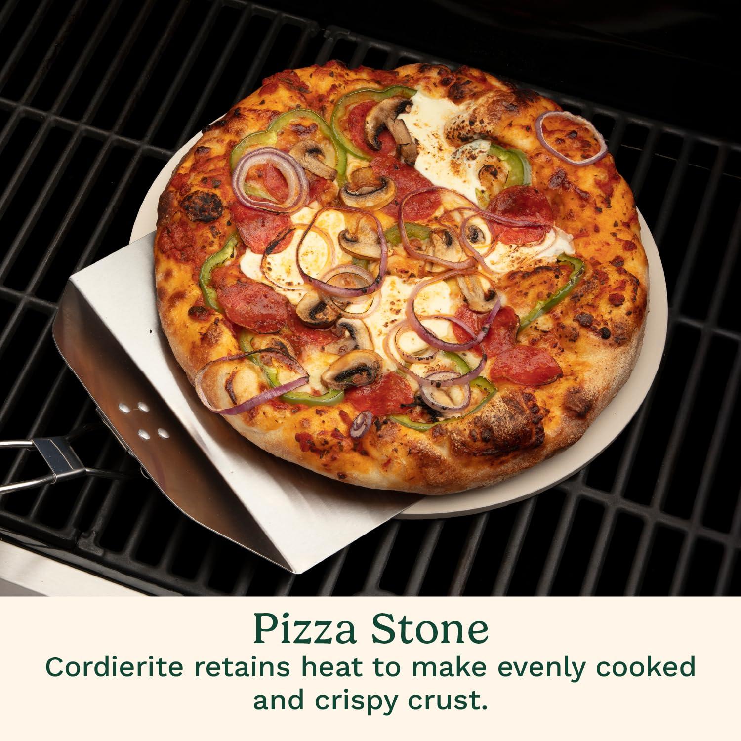 Cuisinart Cuisinart CPS-445, 3-Piece Pizza Grilling Set, Stainless Steel