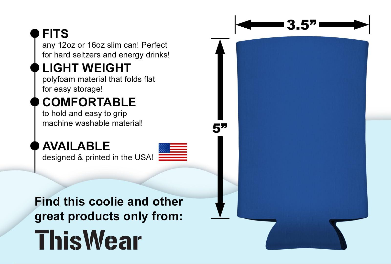 Personalized Gifts Custom Family Reunion Gifts Personalized Eat Drink Celebrate Family 6-Pack Personalized Ultra Slim Drink Sleeves Dark Teal