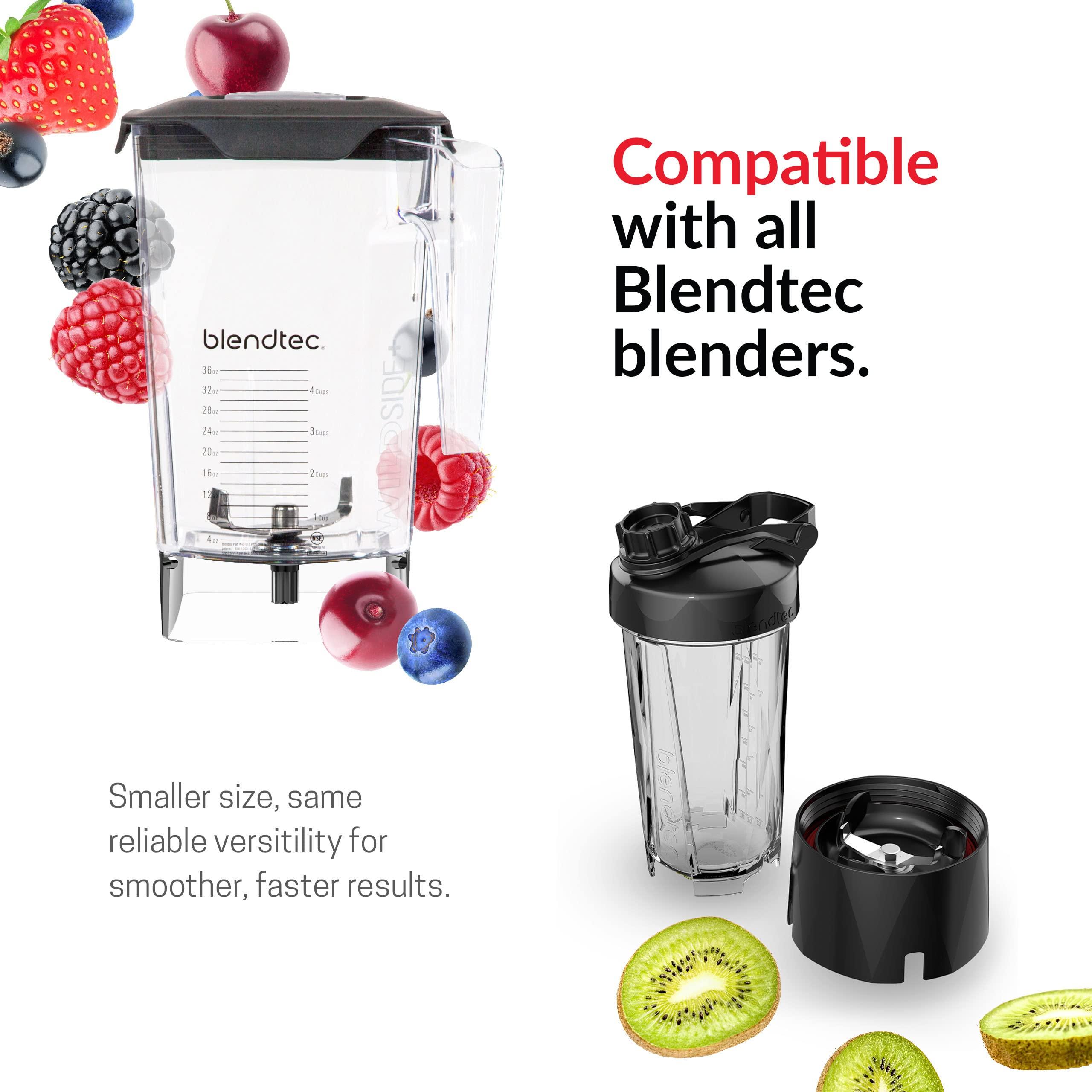 Blendtec Blendtec 90 oz WildSide+ Jar - Replacement Kitchen Blender Jar - Compatible with All Blendtec Blenders - 36 oz Blending Capacity - Clear