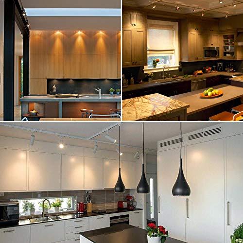 LUXRITE LUXRITE MR16 GU10 LED Bulbs Dimmable, 50W Halogen Equivalent, 2700K Warm White, 500 Lumens, 120V Spotlight LED Bulb GU10, Enclosed Fixture Rated, Perfect for Landscape or Home Lighting (12 Pack)