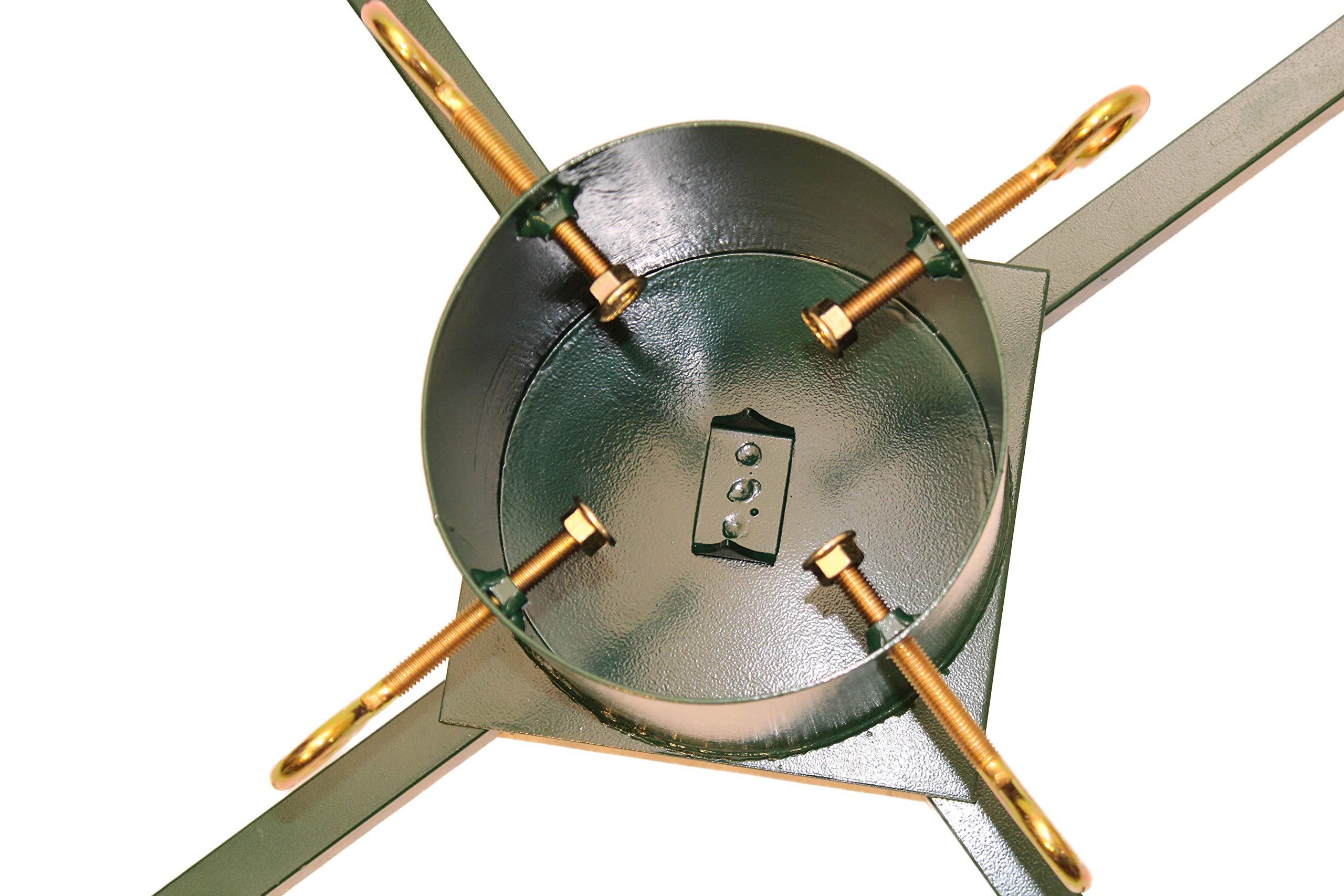 Goliath Goliath Welded Steel Christmas Tree Stand for Live Trees 5 to 12 Foot