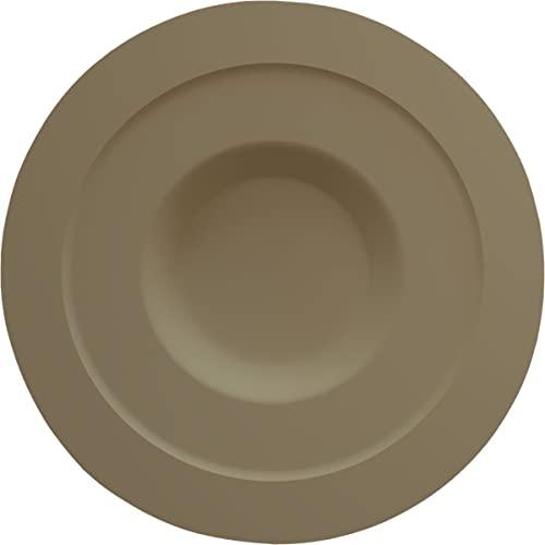 Ekena Millwork Ekena Millwork CM20AMRZS Amelia Ceiling Medallion, 19 5/8\"OD x 3/4\"P (Fits Canopies up to 2 3/8\"), Hand-Painted Rubbed Bronze