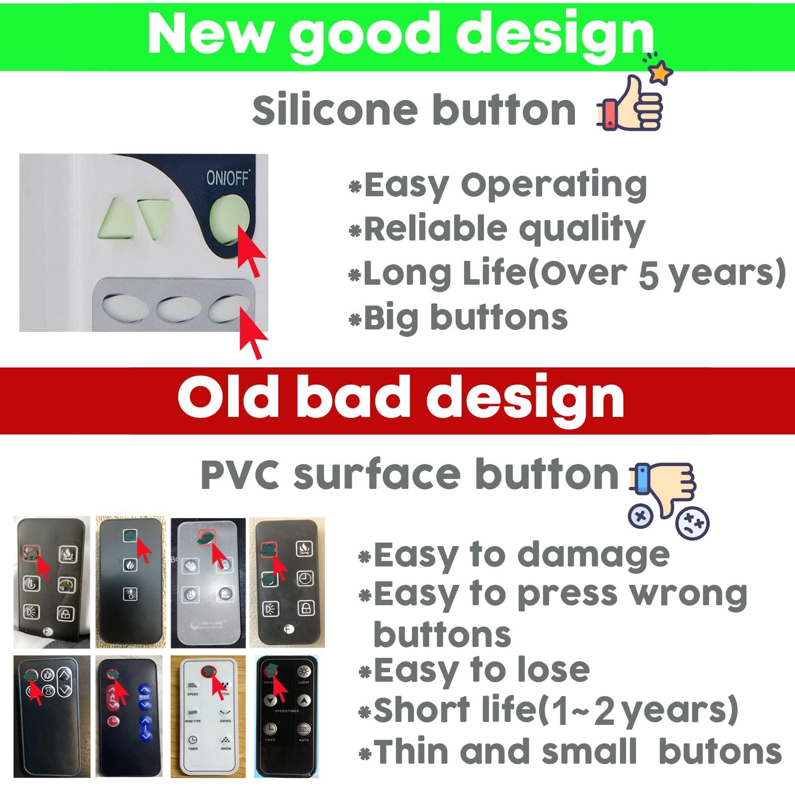 GENGQIANSI Replacement Remote Control for SPT Portable Air Conditioner WA-9020E WA-1010E WA-1010H WA-1030E WA-1030H WA-1210E WA-1210H WA-1220E WA-1220H WA-1230E WA-1230H WA-9061H WA-1061H