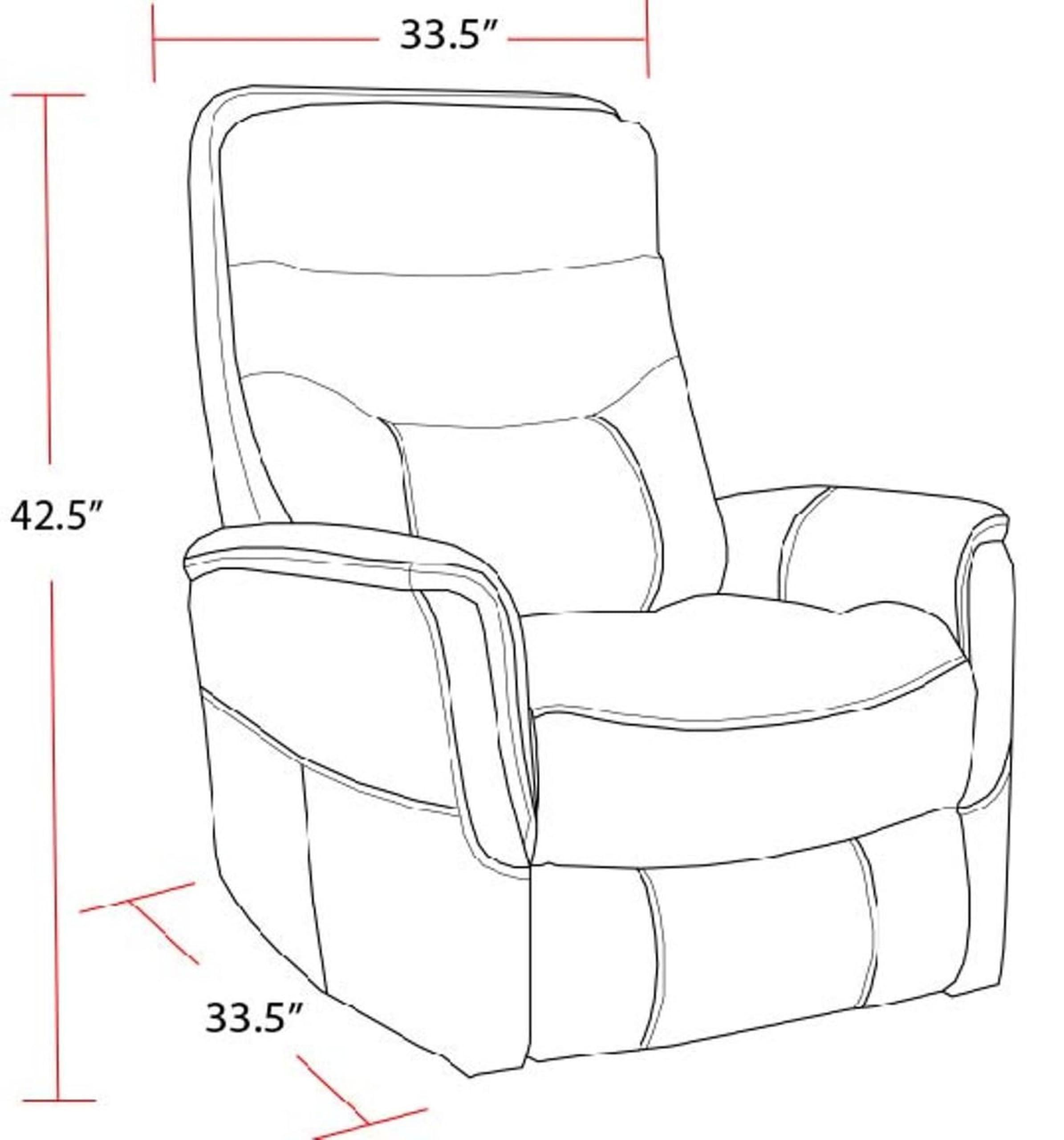 Parker Living Parker Living Gemini - Flint Manual Swivel Glider Recliner
