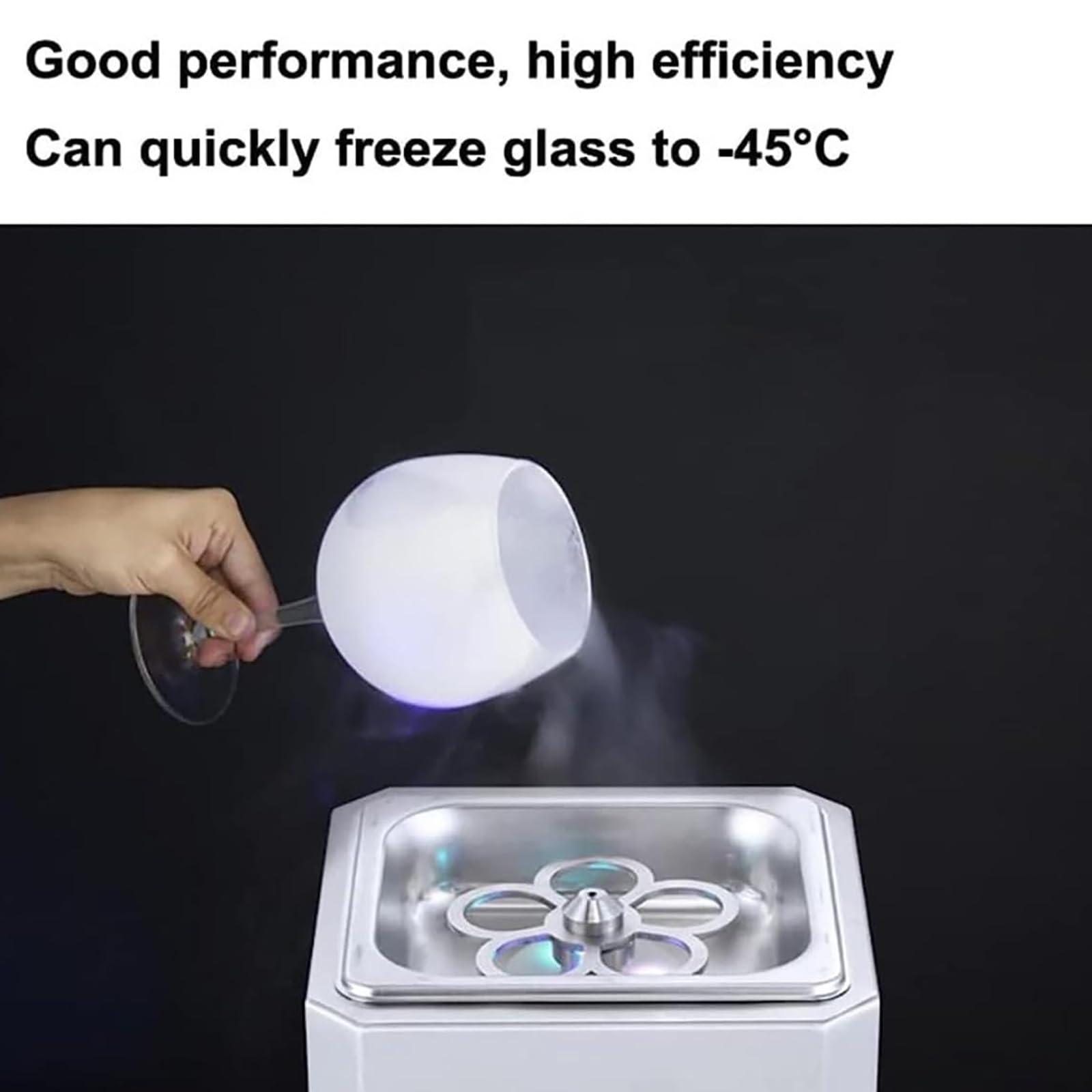 oiakus oiakus Co2 Glass Froster, Glass Chiller for Cups and Glasses, Instant Drink Chiller for Cocktail, Beer, Mixed Drinks, Wine Glass Chiller for Bar, Restaurant, Kitchen