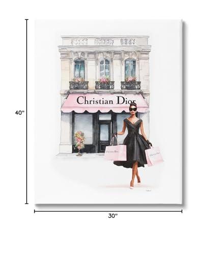 Stupell Industries Stupell Industries Woman & Fashion Shop Canvas Wall Art by Amanda Greenwood