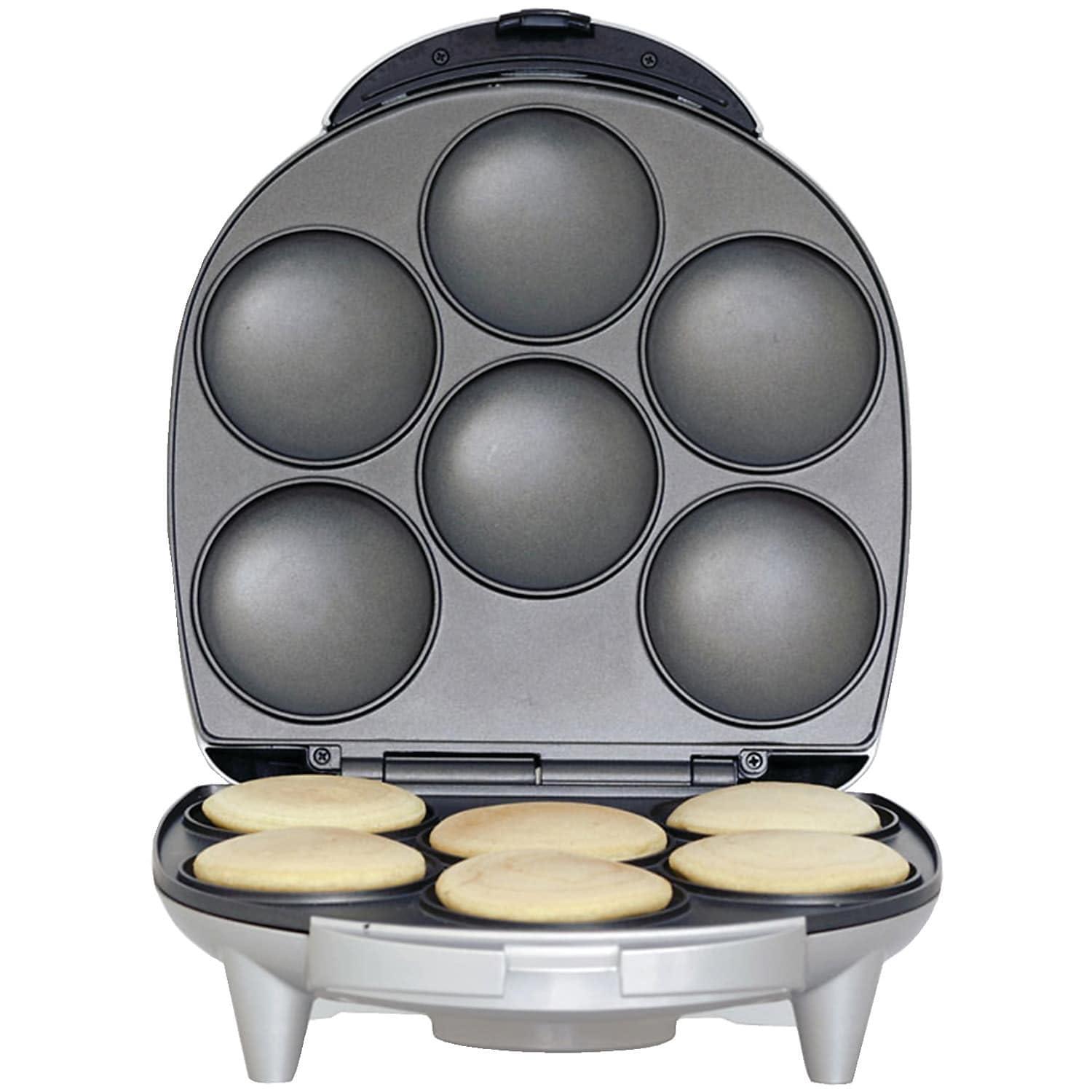 Brentwood Brentwood AR-136 6 Piece Non-Stick Arepa Maker Silver, 1\"
