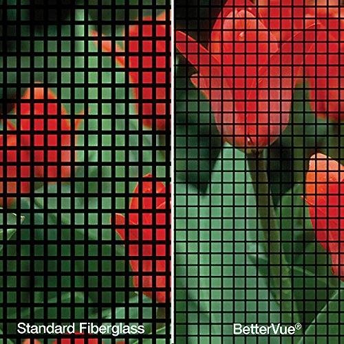 PHIFER Phifer 3030802 BetterVue Insect Screen, 36" x 25', Black