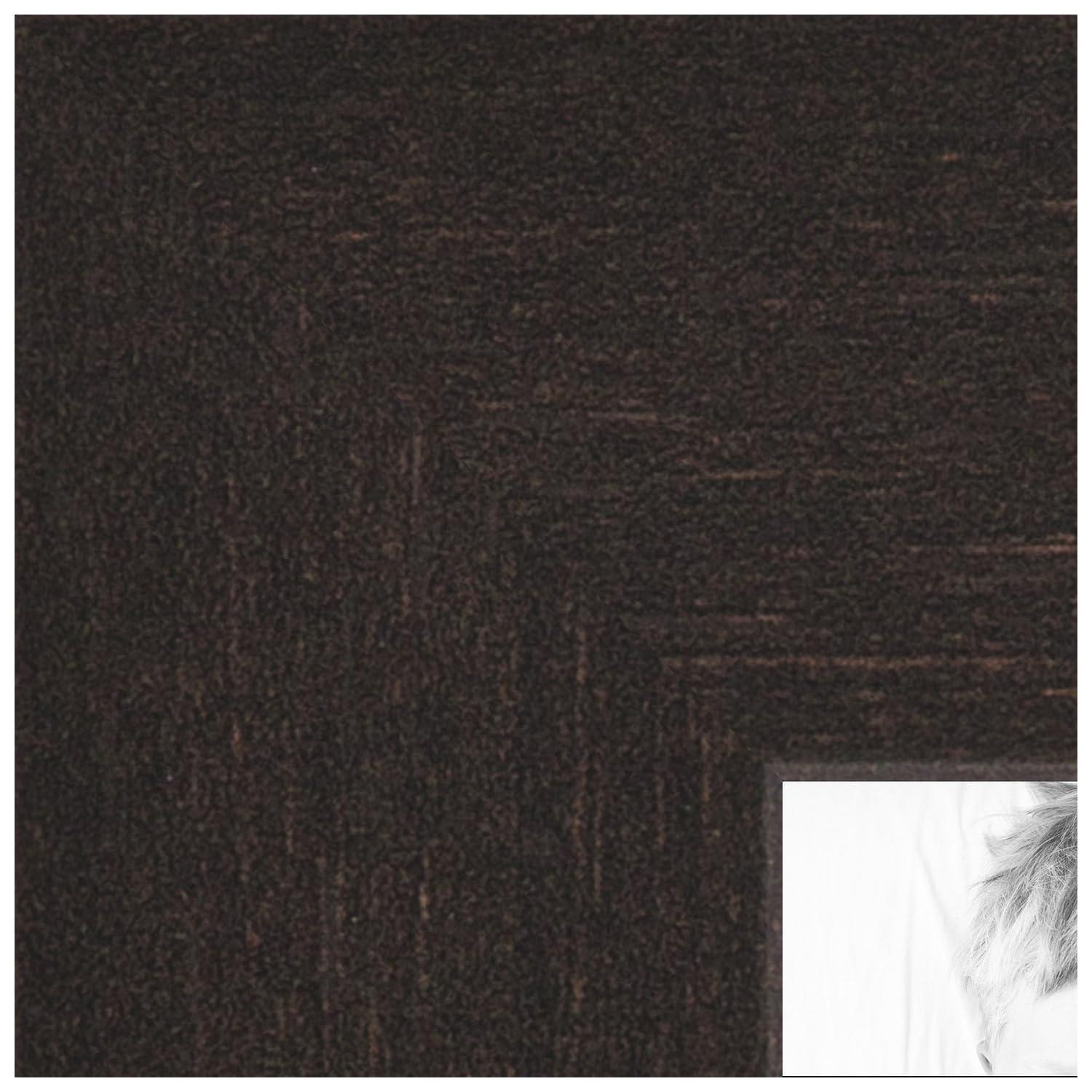 ArtToFrames ArtToFrames 12x18 Inch Brown Picture Frame, 3 - Pack, This 2.00 inch Custom MDF Poster Frame is Walnut, Comes with Economy Acrylic (Frame_Pack_3_FRBW74061-12x18)