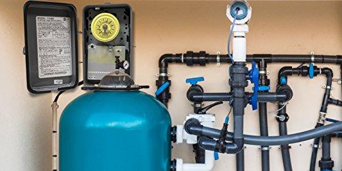 Intermatic Intermatic T104R 208-277-Volt DPST 24 Hour Mechanical Time Switch with Outdoor Case