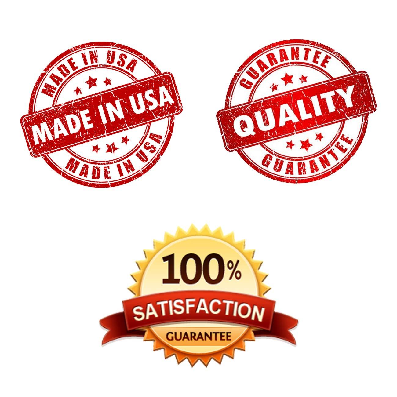 Wall Art Giant Wall Art Giant | Framed De Zavala Blue Texas Flag | Real Cotton Cloth Embroidered Flag with Frame | Hand Stretched | Custom Framed under 2.5mm thick crystal clear acrylic glass | Made In USA 23X31 Inches