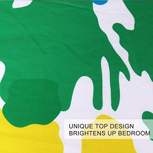 BlessLiving BlessLiving Rainbow Tie Dye Bedding Colorful Tye Dye Duvet Cover Psychedelic Watercolor Artsy Bedding 3 Piece Art Bedspread (Twin)