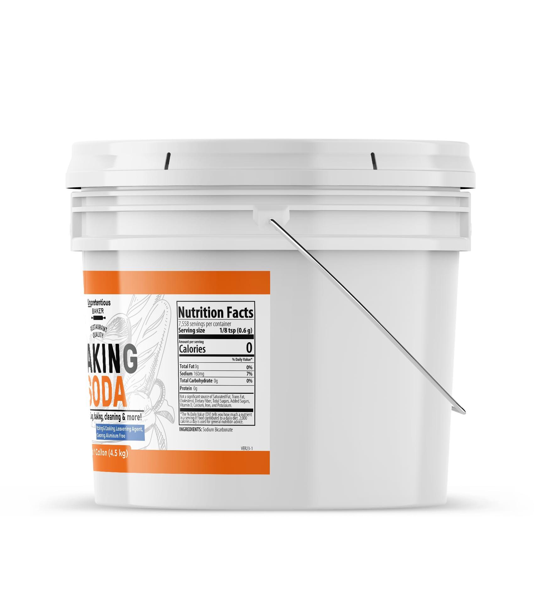 Unpretentious Unpretentious Baking Soda (1 Gallon), Aluminum Free, Cooking, Baking, Cleaning & More
