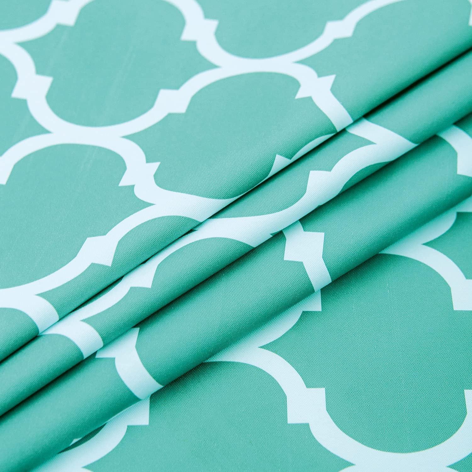 wegyo wegyo Round Vinyl Fitted Tablecloth with Flannel Backing Elastic Edge Design Table Cover Waterproof Oil-Proof PVC Table Cloth 27