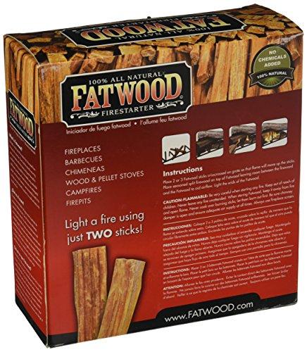 Better Wood Products Better Wood Products Fatwood Firestarter Box, 3-Pounds