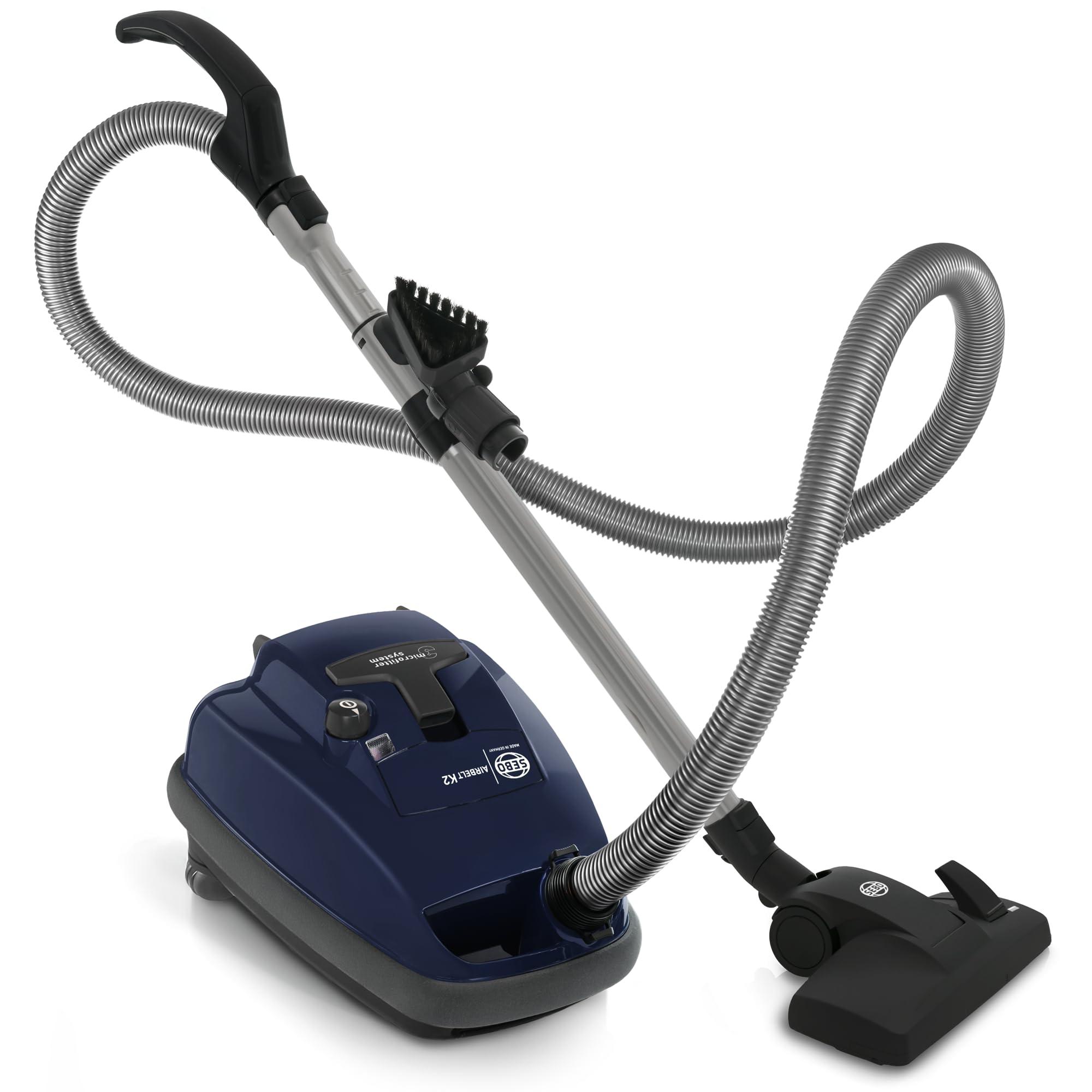 Sebo Sebo Vacuums 9679AM Airbelt K2 Kombi Canister Vacuum, Dark Blue - Corded