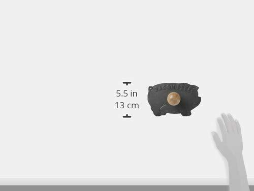 Norpro Norpro Cast Iron Pig Shaped Bacon Press with Wood Handle, 8.5in/21.5cm