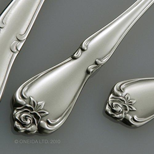 Oneida Oneida True Rose Dinner Forks, silver set of 4