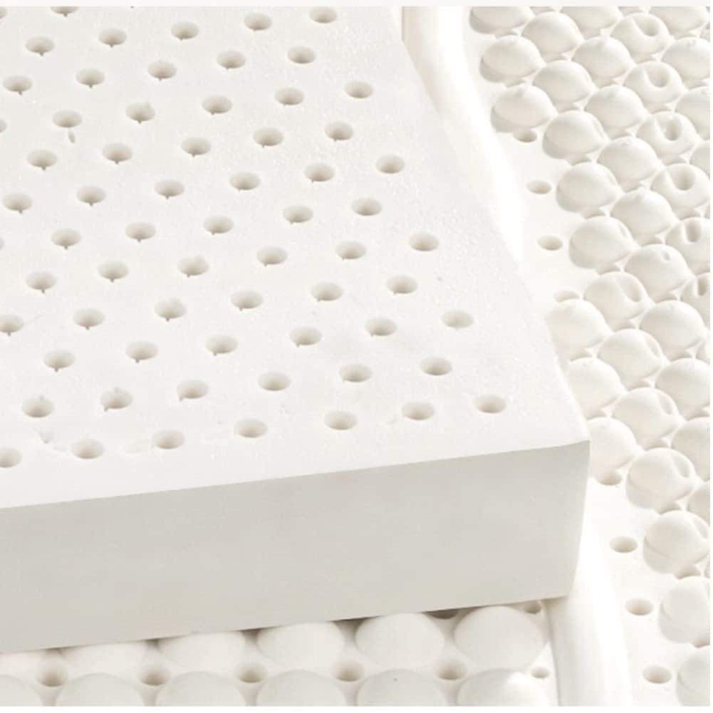 Generic 100% Natural Latex Mattresses,Mattress Topper,Natural Rubber Pure Mattress10cm Thickened Home Dormitory Cushion Mat,4X61inX75in
