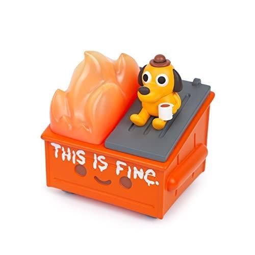 100% Soft 100% Soft This is Fine Dumpster Fire Vinyl Figure