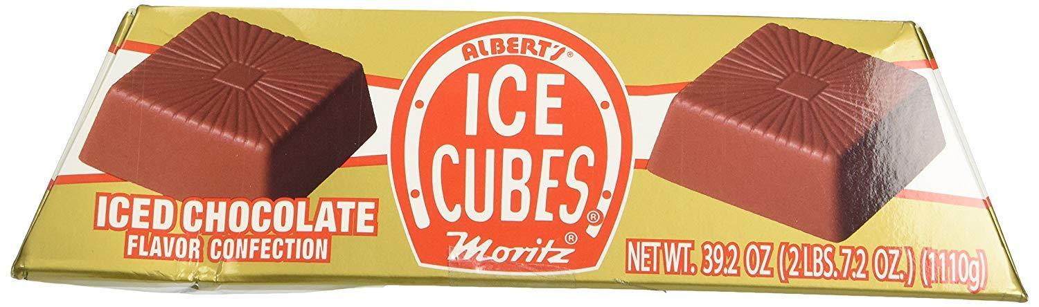 Albert's Albert's Chocolate Ice Cubes 100 Count Tray