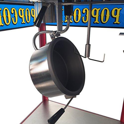 Paragon 1911 Style Pop 8 Ounce Red Popcorn Machine for Professional Concessionaires Requiring Commercial Quality High Output Popcorn Equipment