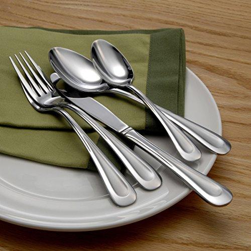 Oneida Oneida Satin Sand Dune 20-Piece Flatware Set, Service for 4