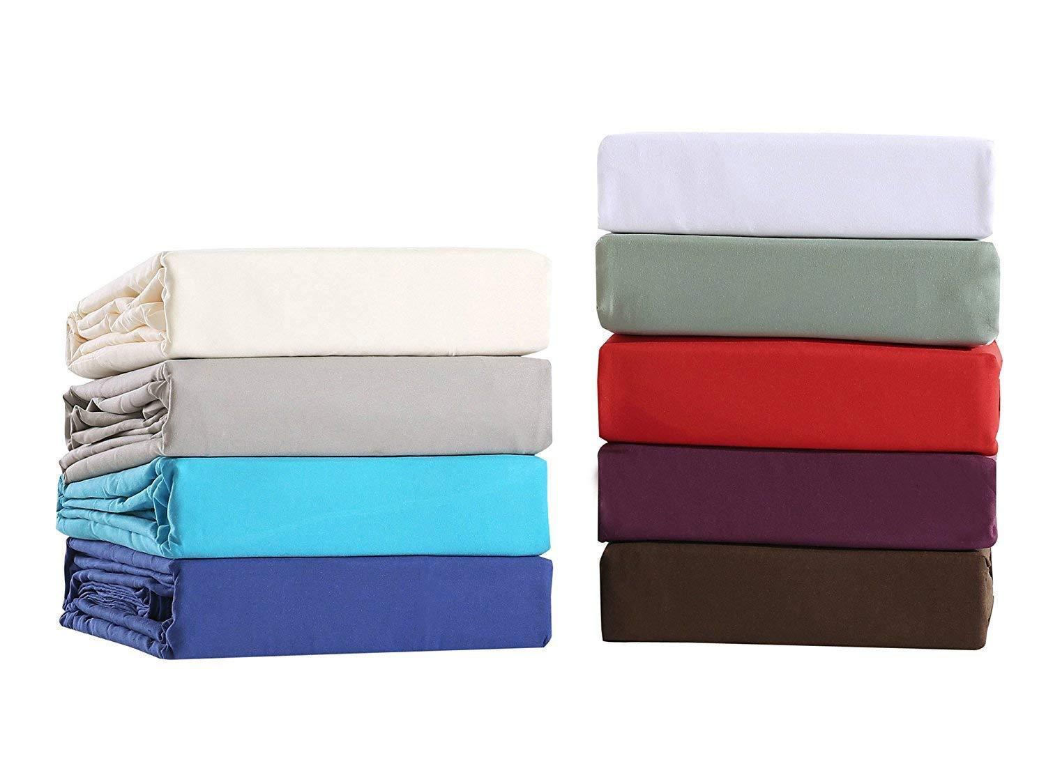 LaxLinen LaxLinen Hotel Quality 600 Thread Count 100% Long Staple Certified Giza Egyptian Cotton 3pc Duvet Cover Set Zipper Closer with Corner Ties (Super King (98\" x 108\"), Royal Blue Solid)