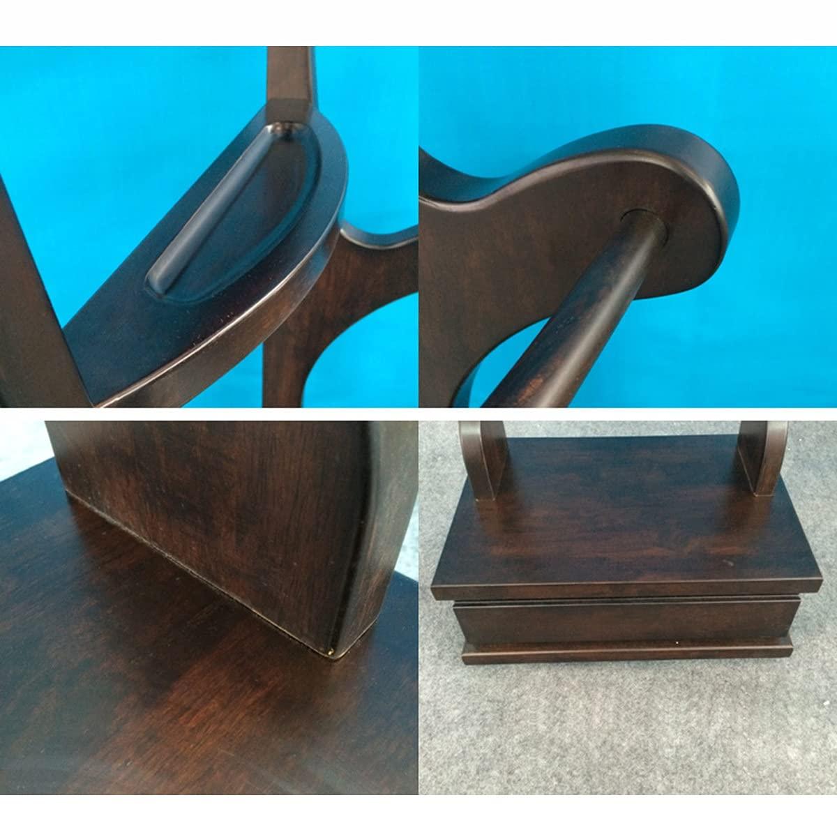 JOuan JOuan Coat Rack, Valet Furniture Wooden Valet Stand With Drawer Tray And Wheels Freestanding Suit Hanger With Clothes Hanger And Pants Rail For Hallway Dressing Room Etc