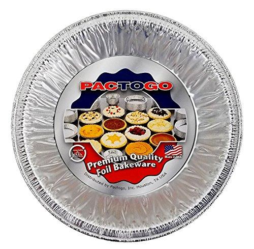 PACTOGO PACTOGO 6" Aluminum Foil Mini Pie Pans - Disposable Small Baking Tin Plates (Pack of 300)