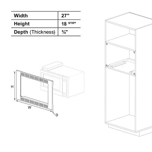 Panasonic Panasonic NN-TK922SS 27-inch Trim Kit for 2.2 cu ft Microwave Ovens, 27 inch, Stainless Steel