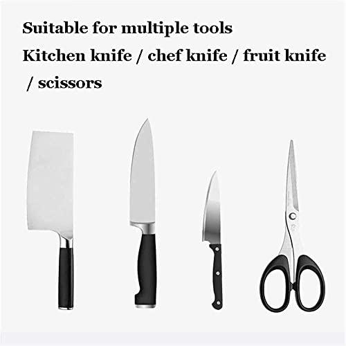 HomeLoft Basics Blade Sharpener, Manual Knife Sharpeners, Multifunctional Sharpener Household Cooking Stick Chopper Knife Sharpening Fast Manual Diamond Sharpening Stone Kitchen Gadget Gifts