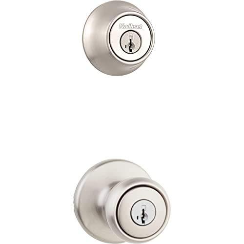 Kwikset Kwikset 96900-381 690T 15 SMT BBPKG Satin Nickel Tylo Entry Combo Set