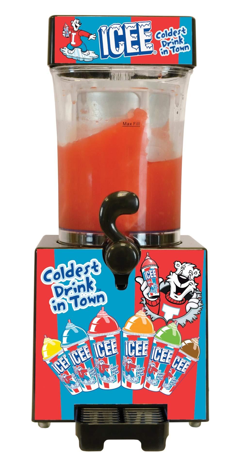 iscream iscream Genuine ICEE Brand Counter-Top Sized ICEE Slushie Maker - Spins Your Pre-Chilled Ingredients with Your Ice into ICEE Slushies!