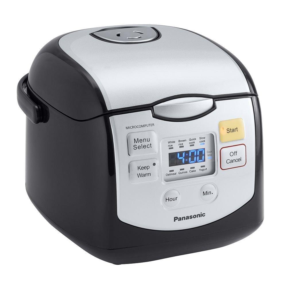 Panasonic Panasonic SR-ZC075K 4-Cups (Uncooked) Rice Cooker & Multi-Cooker, Black