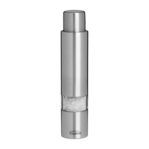Trudeau Trudeau Stainless Steel One-Hand Thumb Salt & Pepper Mill Set