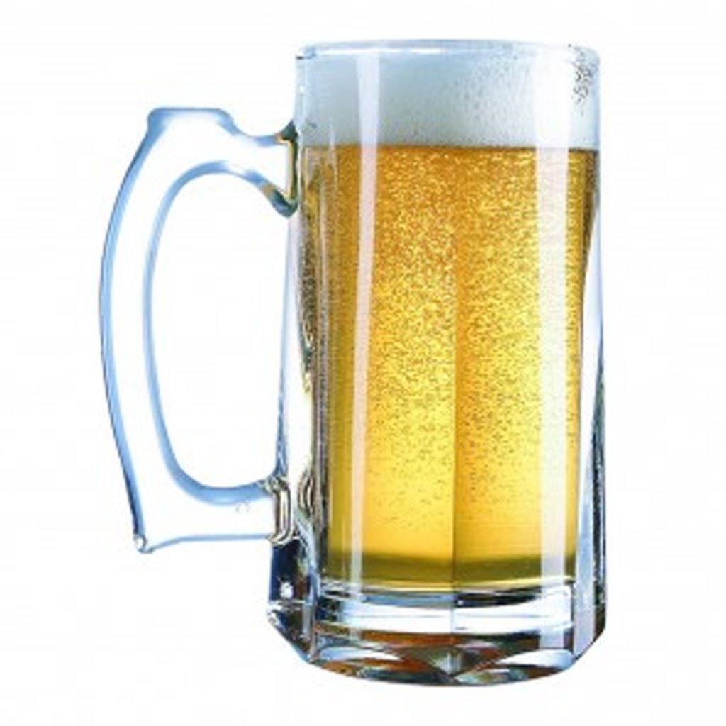 Hat Shark Giant Beer Mug 28 Ounces Personalized Beer Stein - Beer Deer Bear Sunny Mac Funny TV Pong Always