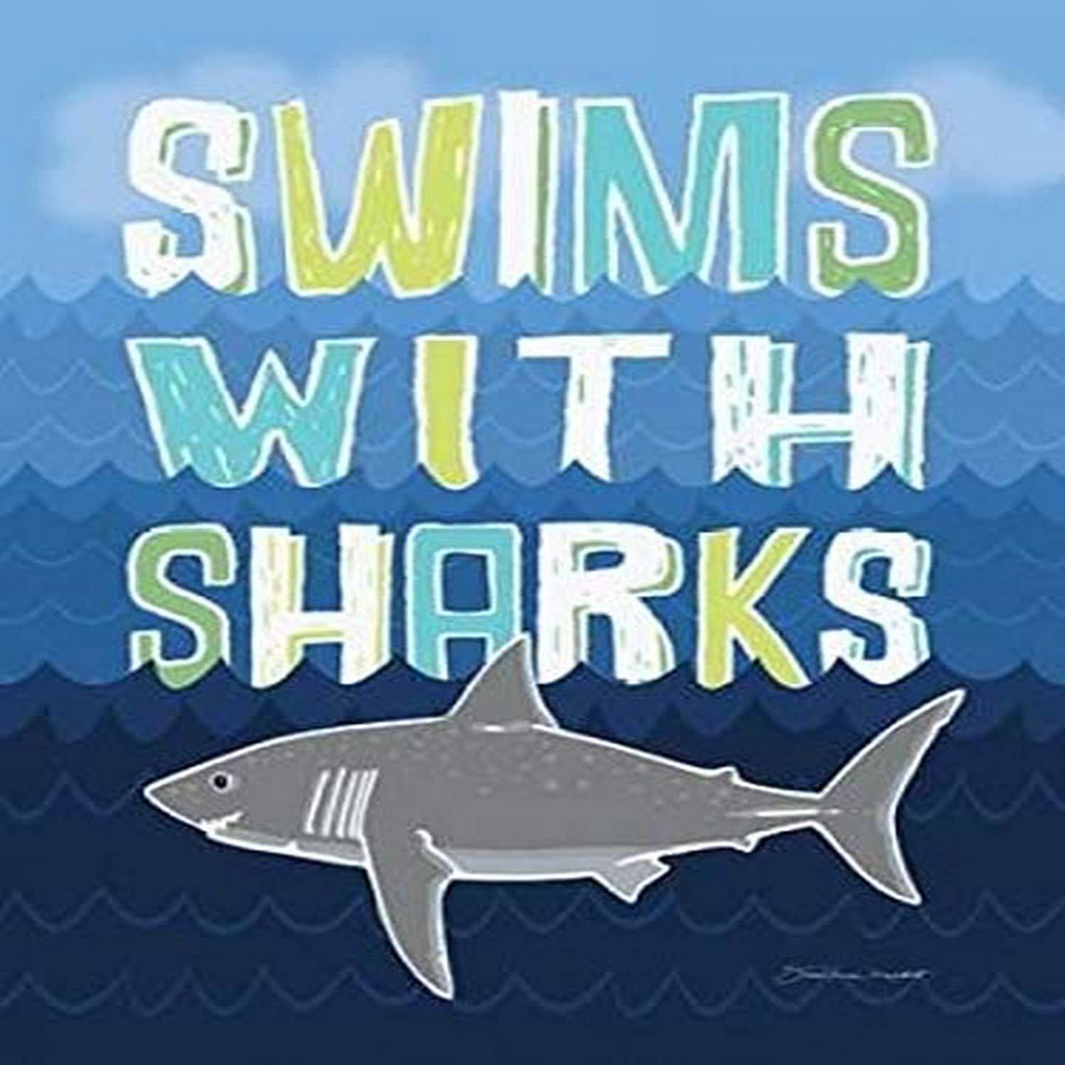 Posterazzi Posterazzi Sharks Poster Print by Stephanie Marrott, (18 x 24)