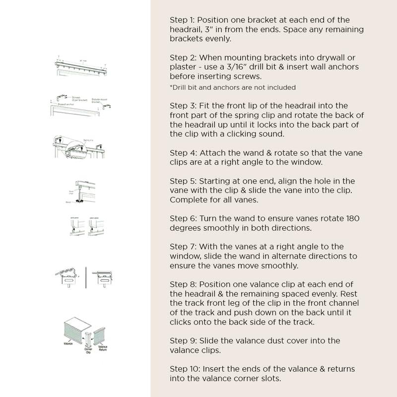 BlindDen Black Frisco Textured Vinyl Vertical Blinds with 3-1/2" Embossed Vanes 54" Wide x 48" Long Cordless