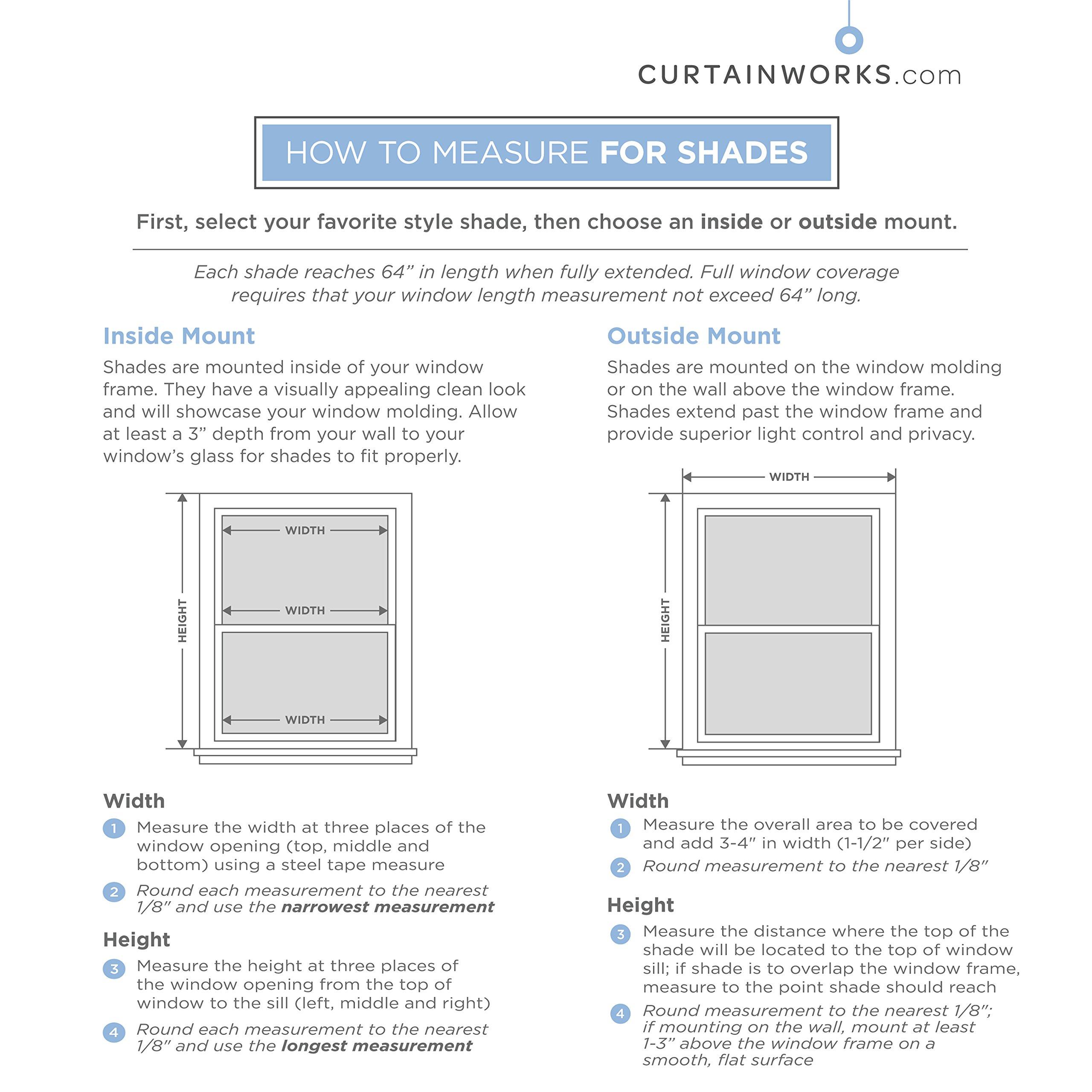 Curtainworks Damask Room Darkening Cordless Roman Shade