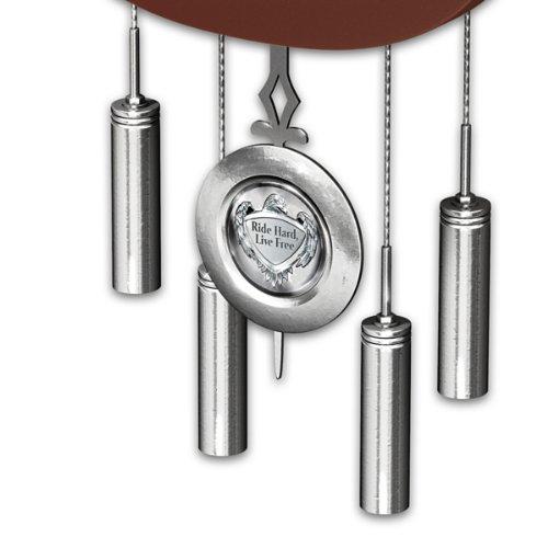 The Bradford Exchange The Bradford Exchange Cuckoo Clock: Freedom Choppers Motorcycle Garage Cuckoo Clock