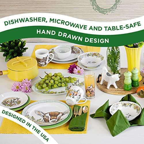 Everything Kitchens Everything Kitchens 7.5\" Side Plate | Have a Cow Jersey Calf