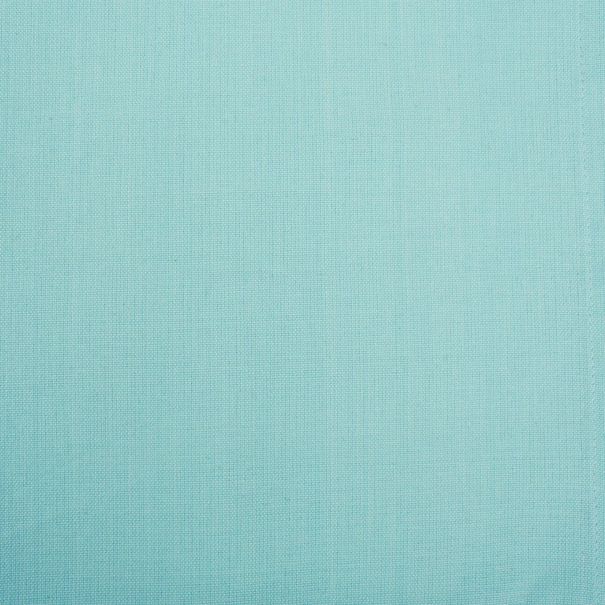 DII DII Solid Pastel Napkin Set Cotton, Machine Washable, 20x20 Inch, Aqua, 6 Count