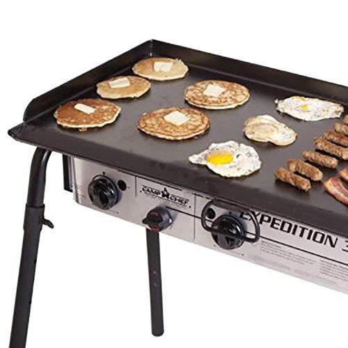 Camp Chef Camp Chef 3-Burner Griddle - Professional Flat Top Griddle for Camp Chef Cooking Systems - Outdoor Cooking Equipment - Fits 16\" Cooking Systems