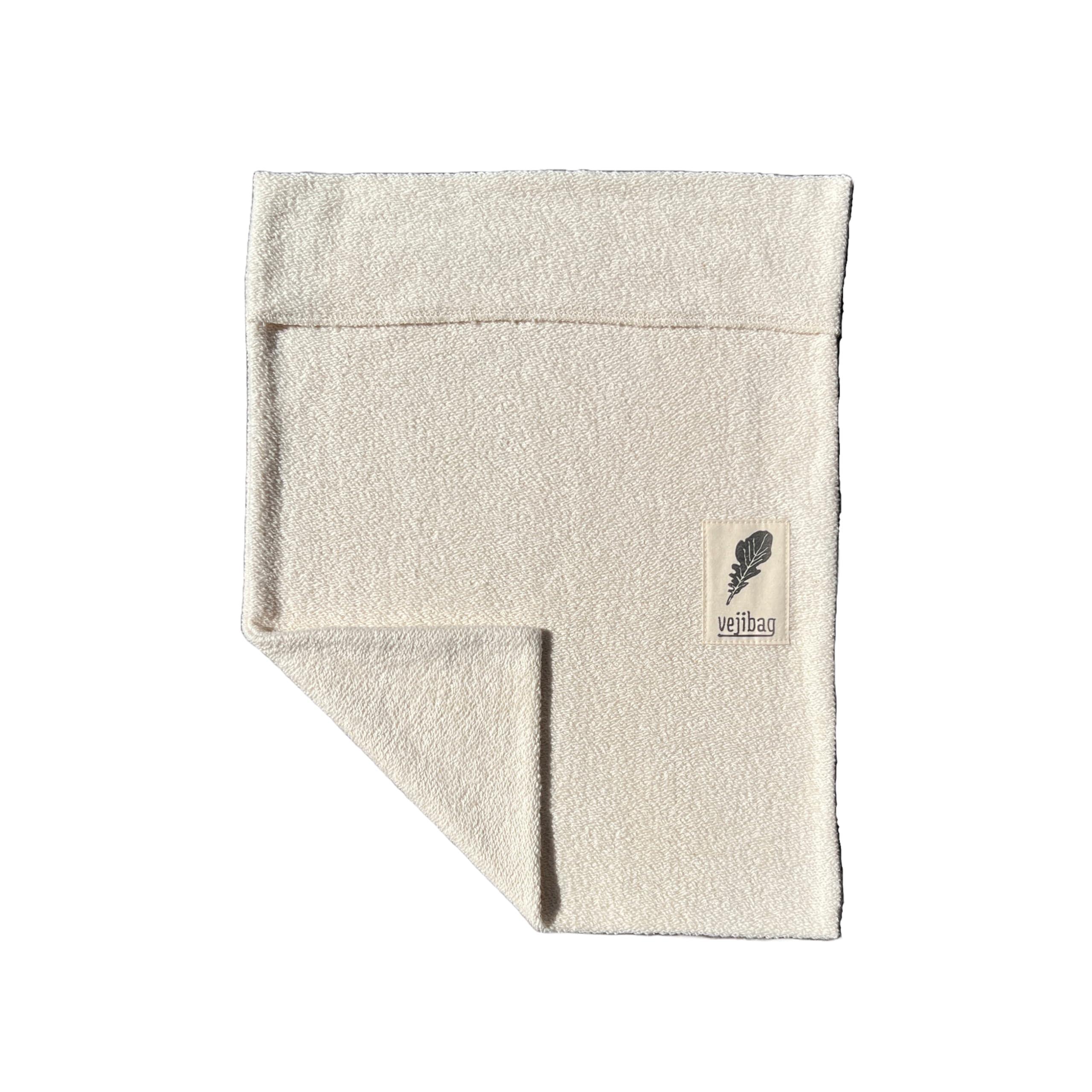 Vejibag VEJIBAG Extra Large | Certified Organic Cotton Vegetable Crisper Bags | Produce Bags to Keep Lettuce & Veggies Fresh | Reusable, Eco-Friendly, Biodegradable, Machine Washable/Dryable | Made in USA | S