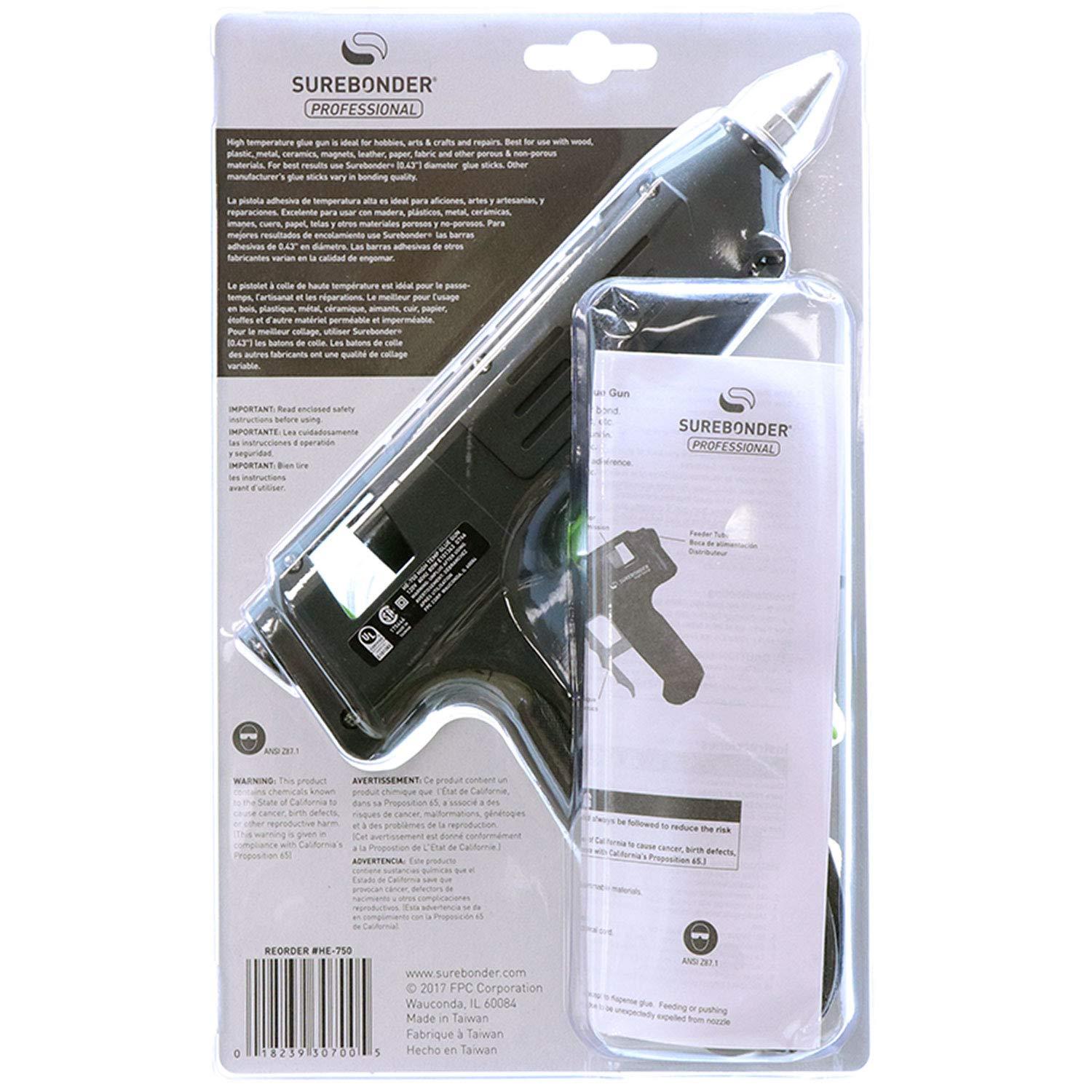 Surebonder Surebonder HE-750 High Temperature Professional Glue Gun - 80 Watts