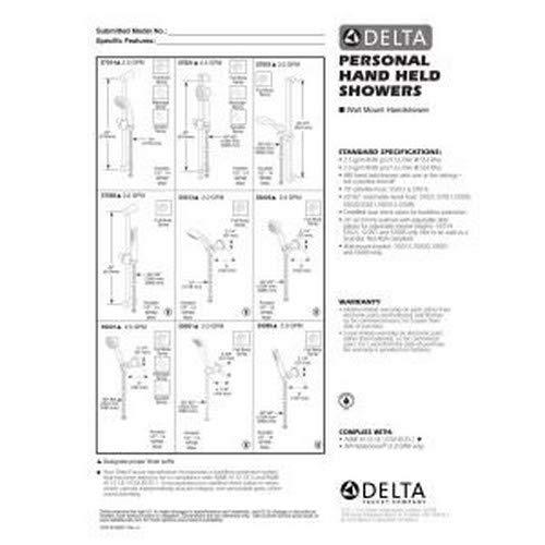 DELTA FAUCET Delta Faucet 55051-RB, Venetian Bronze,0.5