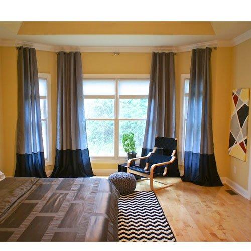 Fasthomegoods Fasthomegoods Curtain Wire Rod Set Stainless Steel, Multi-Purpose, 33' Wire, 4 Mounting Pieces, 48 Clips, 2 Corner Pieces